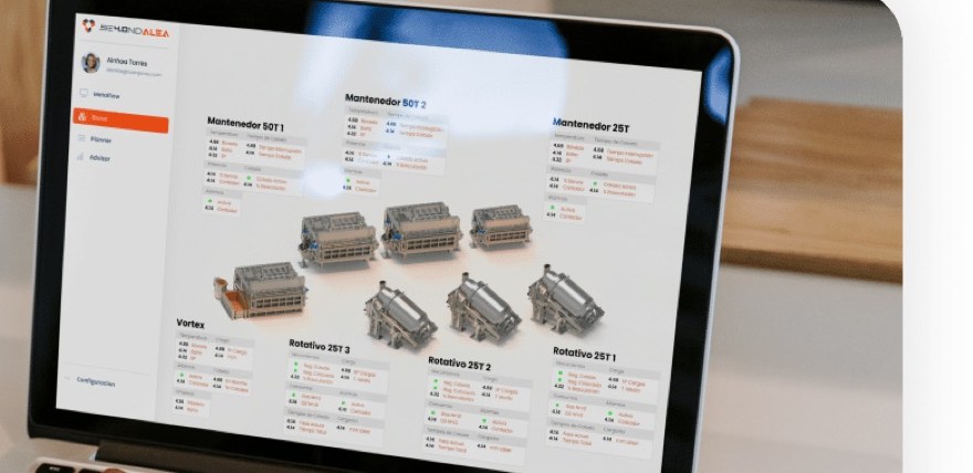 Store: catalogue of GHI furnaces and equipment with 3D models